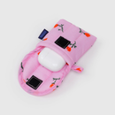 Puffy Earbuds Case - Painted Wildflower