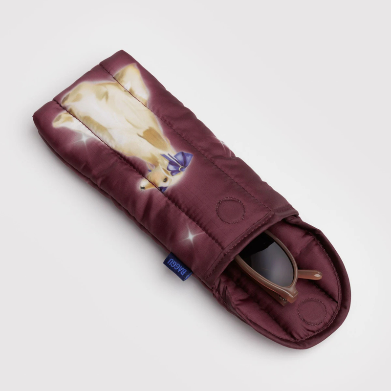 Puffy Glasses Sleeve - Fancy Dogs