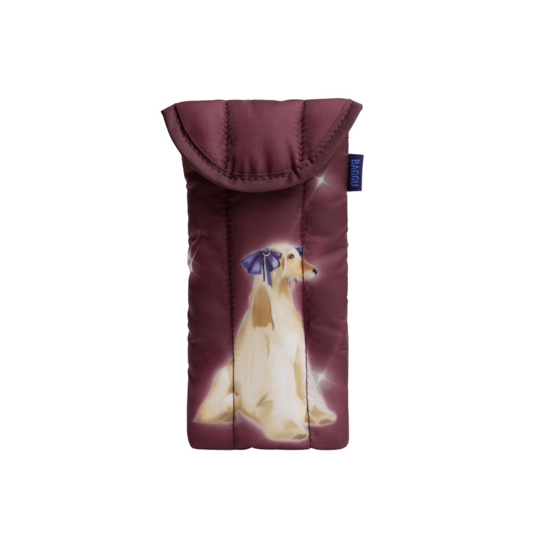 Puffy Glasses Sleeve - Fancy Dogs