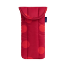 Puffy Glasses Sleeve - Red Polka Dot