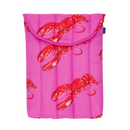 Puffy Laptop Sleeve 13"/14" - Pink Lobster