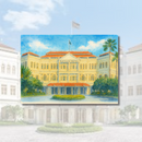 Singapore Postcard - Raffles Hotel
