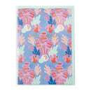 Colourful Coral Pattern 'Happy Birthday' Card