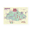 Singapore Series Postcard - The Uniqueness of Singapore