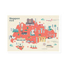 Singapore Series Postcard - Singapore from the Skies