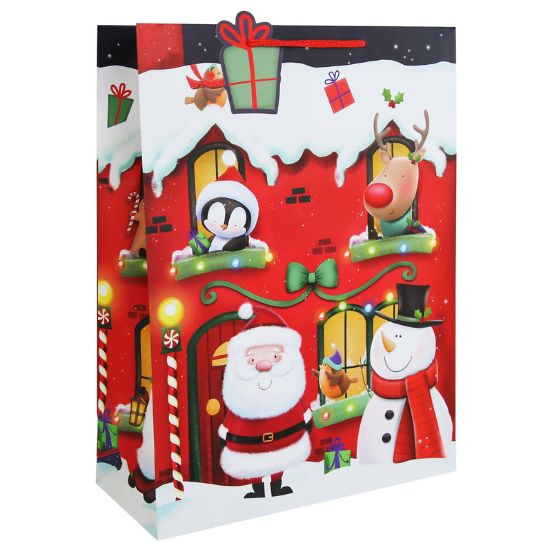 Santa Grotto Gift Bag