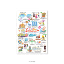 Singapore Postcard Doodle Land - To Do List