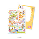 Singapore Postcard Doodle Land - Nice To Meet You