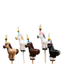 Cake Candles - Ponies in Party Hats