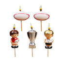 Cake Candles - Rugby