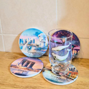Ceramic Coaster - Merlion Park