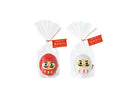 Omedeta Fortune Daruma - White