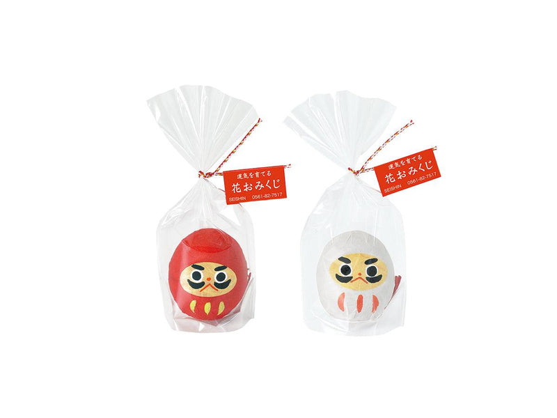 Omedeta Fortune Daruma - White