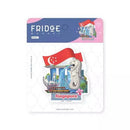Singapore Fridge Magnet - From Singapore, With Love