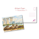 Singapore Postcard - Otters By The Bay