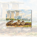 Singapore Postcard - Otters By The Bay