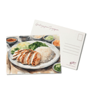Singapore Postcard - Chicken Rice