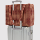 Small Cloud Carry-On - Tan Houndstooth