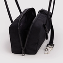 Small Nylon Bowler Bag - Black