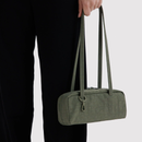 Small Nylon Bowler Bag - Caper