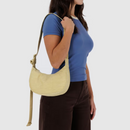 Small Nylon Crescent Bag - Butter