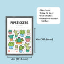 Smiling Succulents Stickers