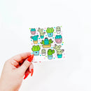 Smiling Succulents Stickers