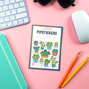 Smiling Succulents Stickers