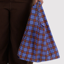 Standard Baggu - Blue Tartan