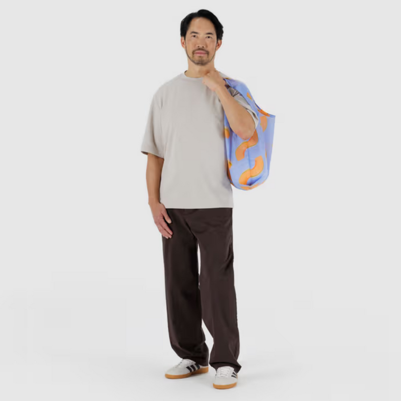 Standard Baggu - Cantaloupe Blue
