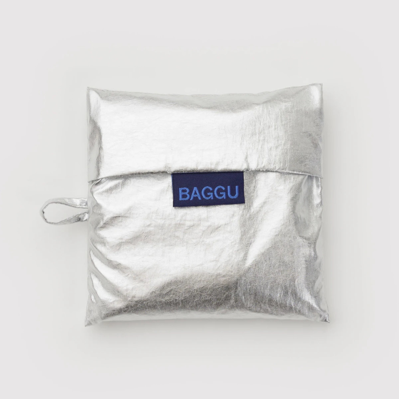Standard Baggu - Chrome Metallic