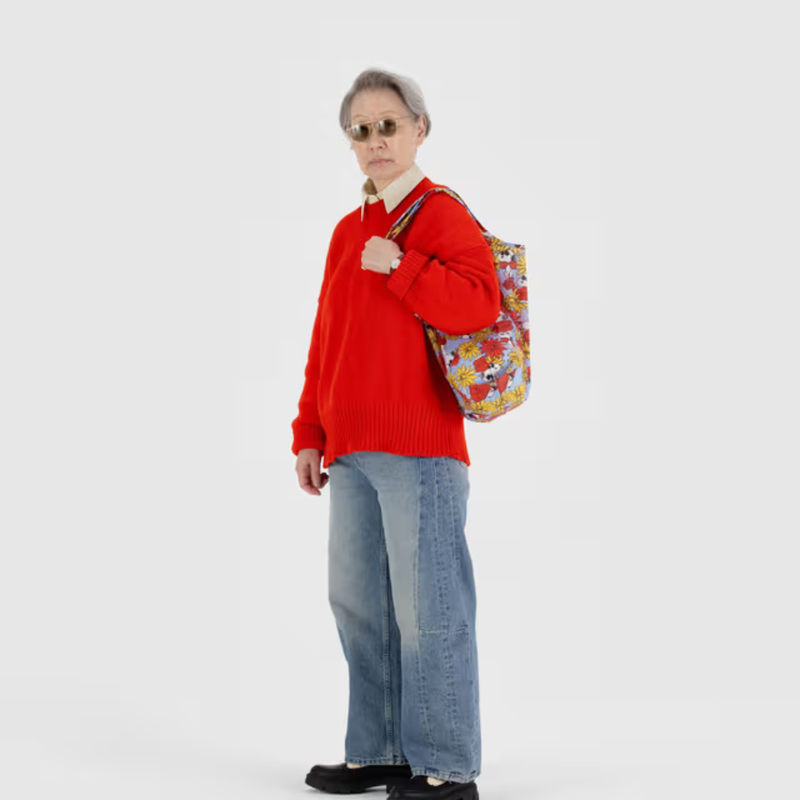 Standard Baggu - Floral Snoopy