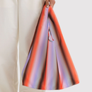 Standard Baggu - Gradient Stripe Poppy & Lilac (Pre Order Arrives End Feb)