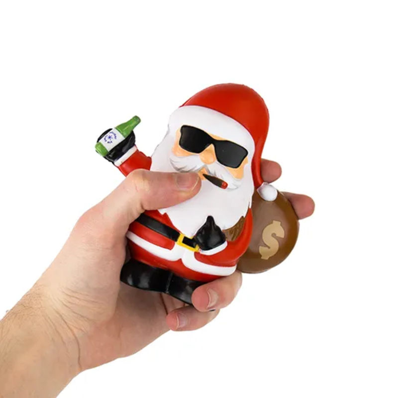 Stress Toy - Bad Santa Christmas
