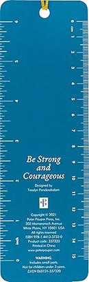 Beaded Bookmark: Strong Courageous
