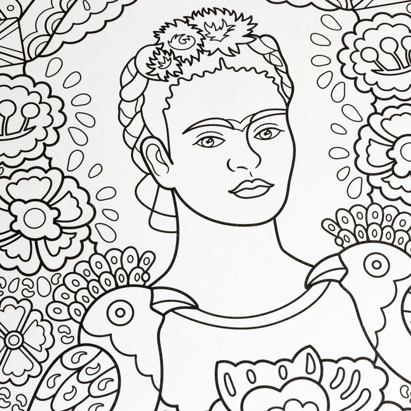 Colouring Book - Frida Kahlo