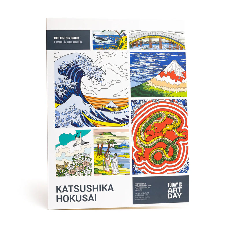 Colouring Book - Hokusai