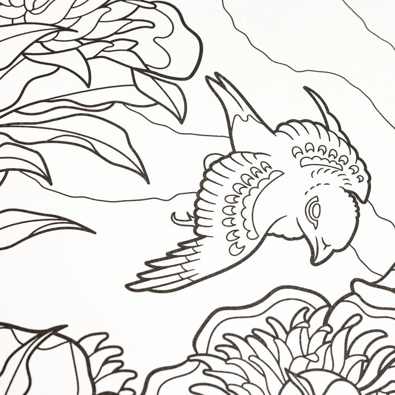 Colouring Book - Hokusai