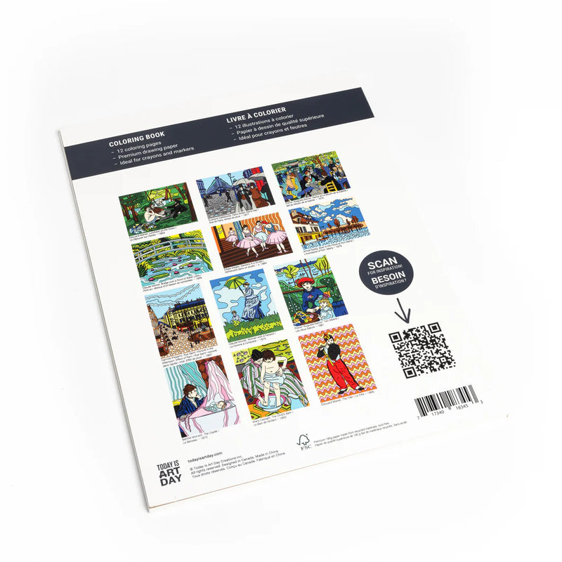 Colouring Book - Impressionism