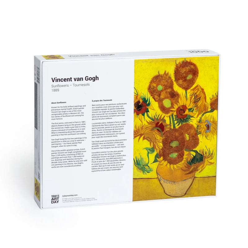 Puzzle - Vincent van Gogh (Sunflowers)