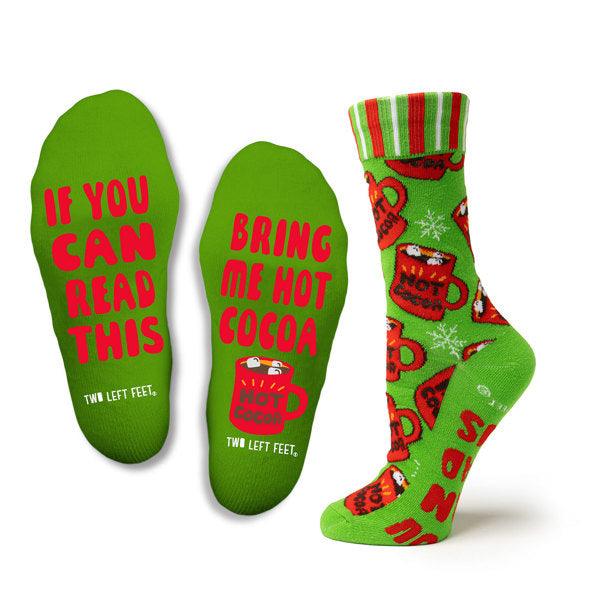 If You Can Read This Socks: Bring Me Hot Cocoa