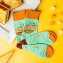Chatterbox Socks - It Ain't Easy Bring Cheesy