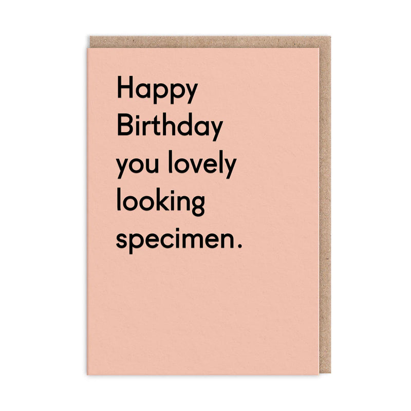 Lovely Looking Specimen Greeting Card