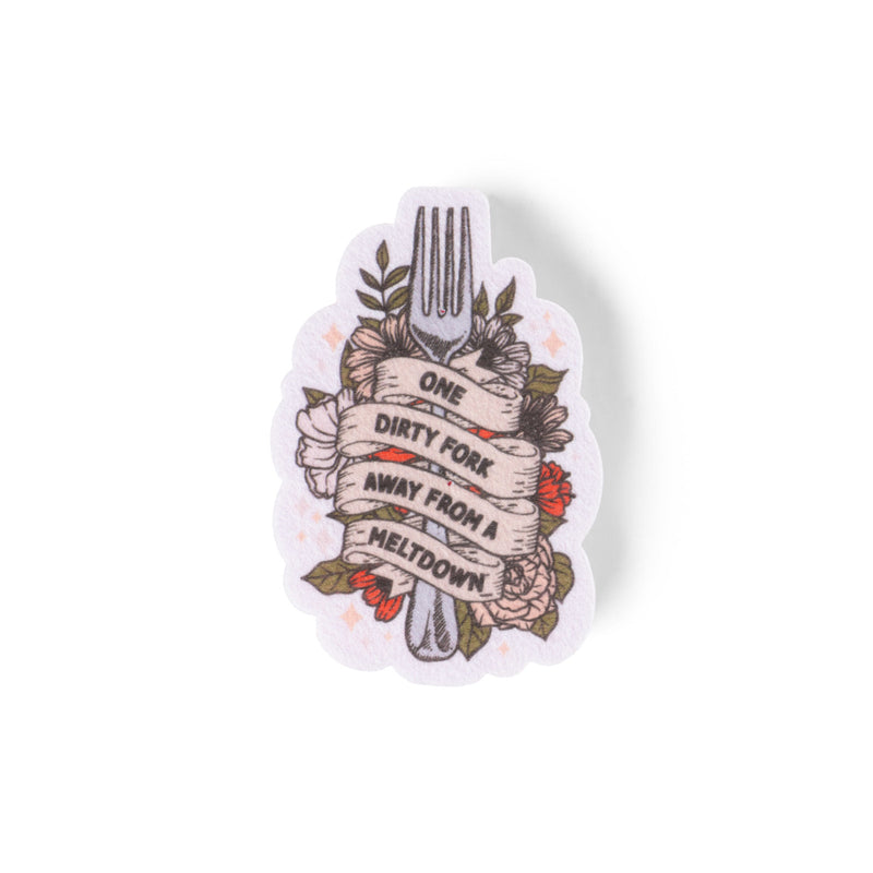The Reluctant Homemaker Kitchen Sponge - Fork Meltdown