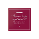 Things To Do Before Your 50 Scratch Cards