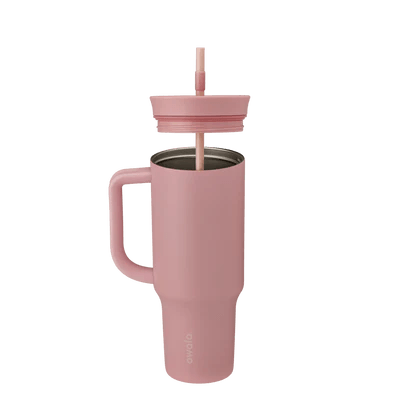 Tumbler Stainless Steel 40oz - Rose Quartz