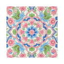 Peranakan Magnet - Turquoise Peony Bloom