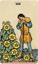 Smith-Waite Tarot Deck Borderless Miniature Edition