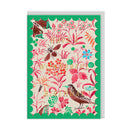 Scalloped Voysey Wildlife Birthday Card