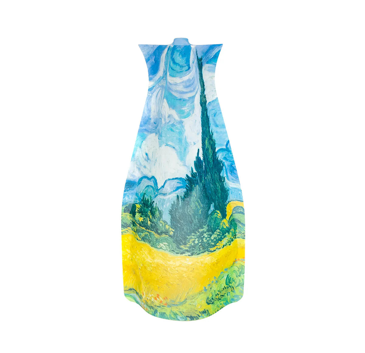 Expandable Flower Vase - Van Gogh Wheat Field With Cypresses | Spectrum ...